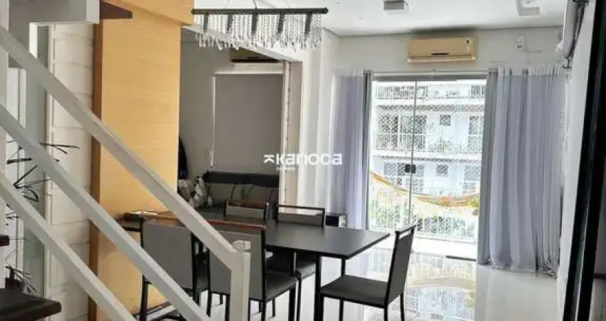Linda Cobertura Triplex 3 Quartos a venda numa das melhores Ruas do Humaitá!!!