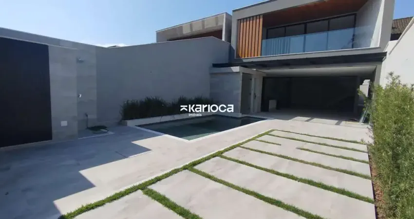 Casa em condomínio fechado com 5 quartos à venda na Rua Ivaldo de Azambuja, 461, Barra da Tijuca, Rio de Janeiro