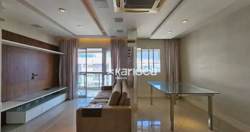 Cobertura com 3 dormitórios para venda 186 m² - barra da tijuca - rio de janeiro/rj