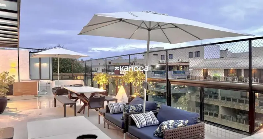 Cobertura com 4 quartos à venda na Rua Clóvis Salgado, 575, Recreio dos Bandeirantes, Rio de Janeiro