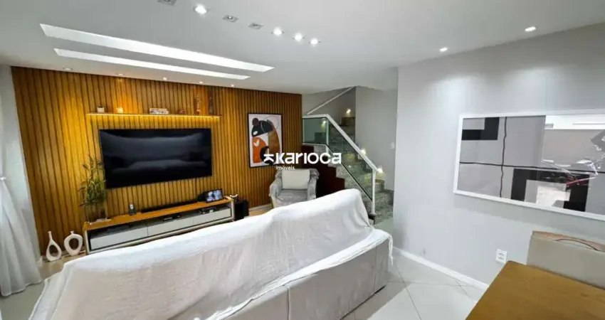 Oportunidade na taquara: casa tríplex em condomínio fechado