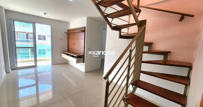Cobertura duplex espetacular com piscina privativa - 3 quartos - 2 suites - 124 m² - vargem pequena