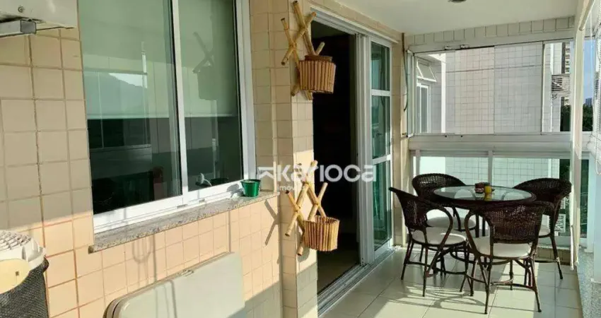 Apartamento com 2 dormitórios à venda, 65 m² - barra da tijuca - rio de janeiro/rj