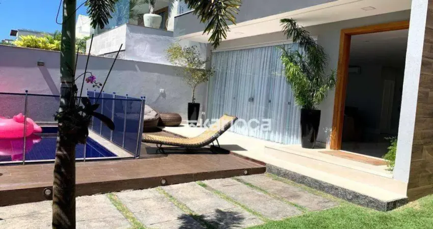 Casa com 3 dormitórios à venda, 370 m² por r$ 2.690.000,00 - recreio dos bandeirantes - rio de janeiro/rj