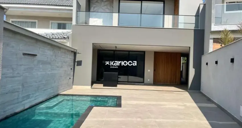 Casa em condomínio fechado com 5 quartos à venda na Estrada Vereador Alceu de Carvalho, 665, Recreio dos Bandeirantes, Rio de Janeiro