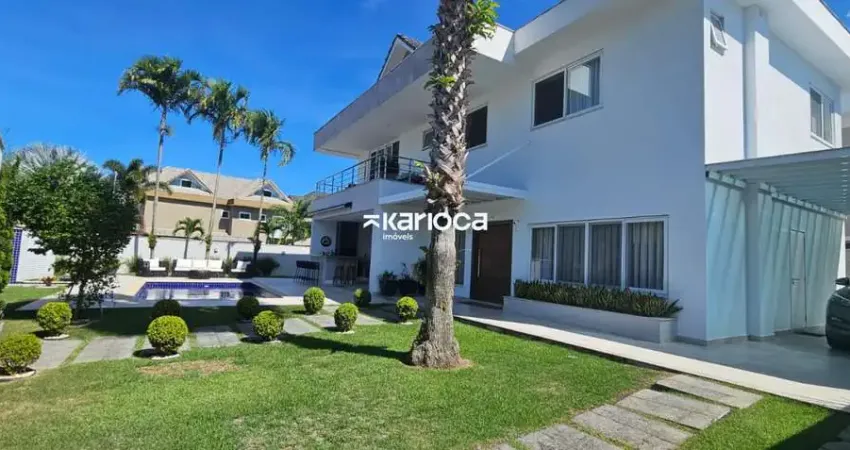 Casa em condomínio fechado com 5 quartos à venda na Estrada Vereador Alceu de Carvalho, 555, Recreio dos Bandeirantes, Rio de Janeiro