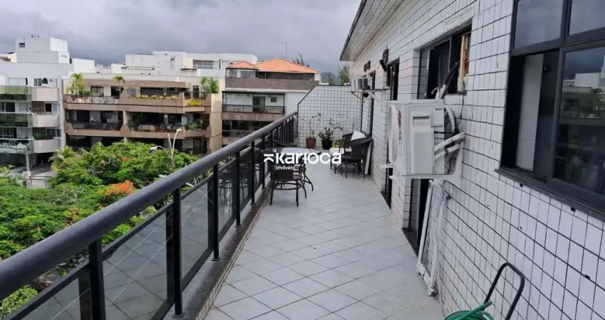 Cobertura para venda com 125m² - recreio dos bandeirantes - r$ 730.000,00