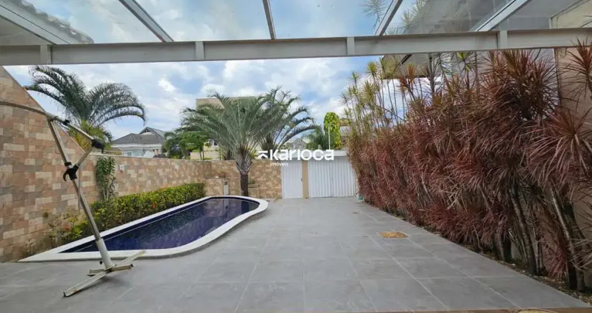 Casa para venda 330m² - recreio dos bandeirantes - 4 suítes - acabamento refinado