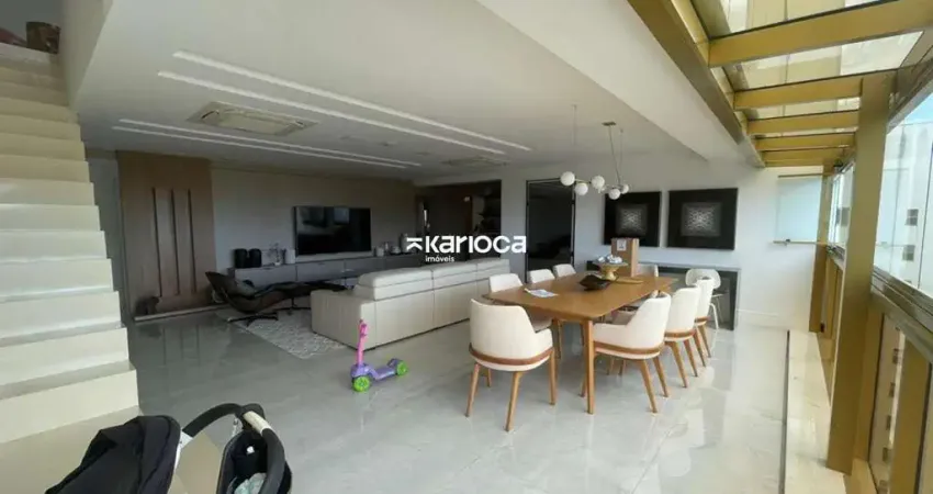 COBERTURA DUPLEX -491 m2 , 4 SUÍTES NO CONDOMÍNIO ROYAL BLUE- R$ 5.250.000,00