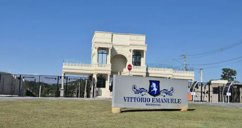 Terreno à venda no condomínio vittorio emanuelle residencial, sorocaba - sp