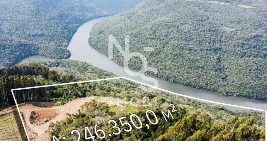 Área de terra com 246.350,00 m   vista de tirar o folego antônio prado