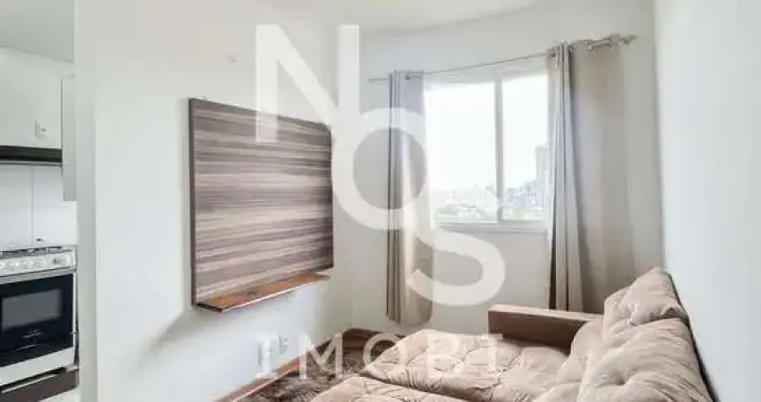 Apartamento semimobiliado 01 dormitório - localizado no petrópolis