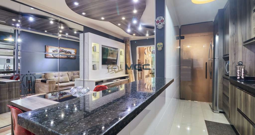 Apartamento Garden em Boqueirão, Curitiba/PR - TOTALMENTE MOBILIADO