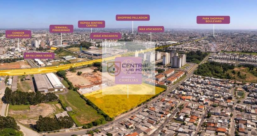 Apartamento com churrasqueira á venda no Pinheirinho - Curitiba