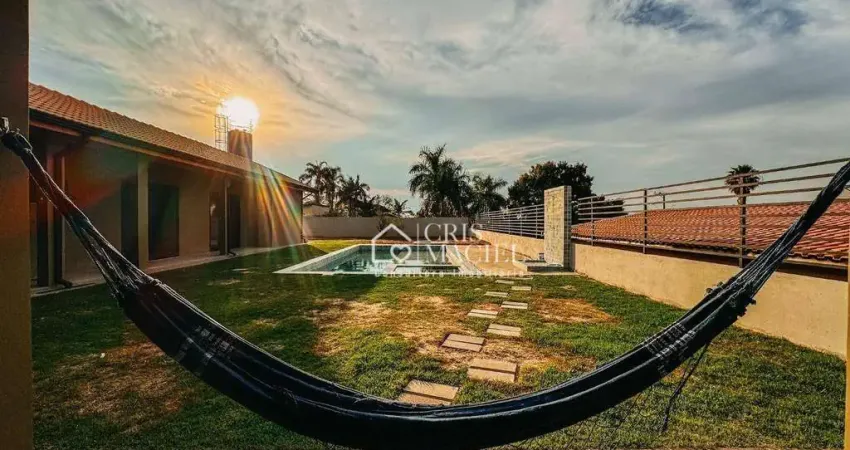 Chácara com 4 suítes à venda, 1000 m² - terras de itaici - indaiatuba/sp