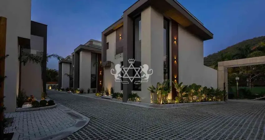 Sobrado em condomínio com piscina privativa à venda, camburi, são sebastião, sp