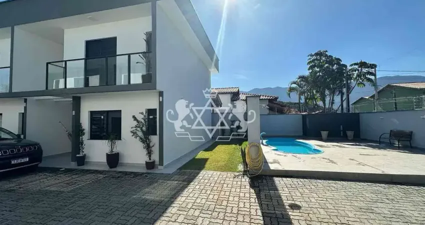 Casa 2 dorms (2 suítes) à venda, capricórnio ii, caraguatatuba, sp