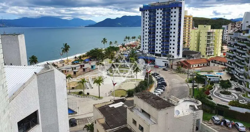 Cobertura à venda, 156m² com vista para o mar, e 3 suítes, no bairro martim de sá, caraguatatuba, s