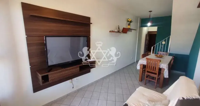 Oportunidade de cobertura à venda, 03 dorm, sendo 01 suíte todos com varanda, mobiliado, área de la