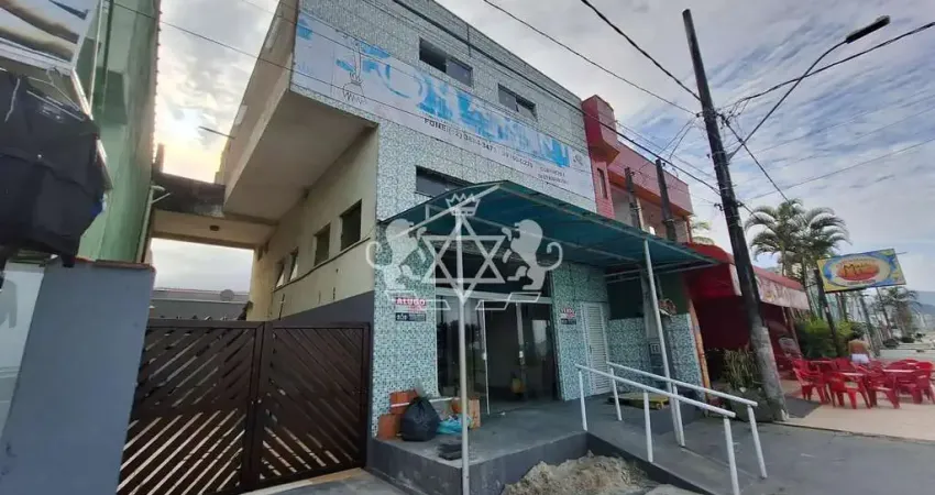 Excelente ponto à venda frente mar , na praia massaguaçú, sobrado com salão inferior e superior ca