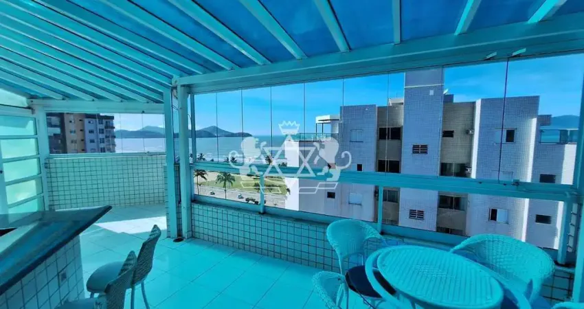 Belíssima cobertura / penthouse à venda com vista mar, 04 dormitórios com 02 suítes , indaiá, cara