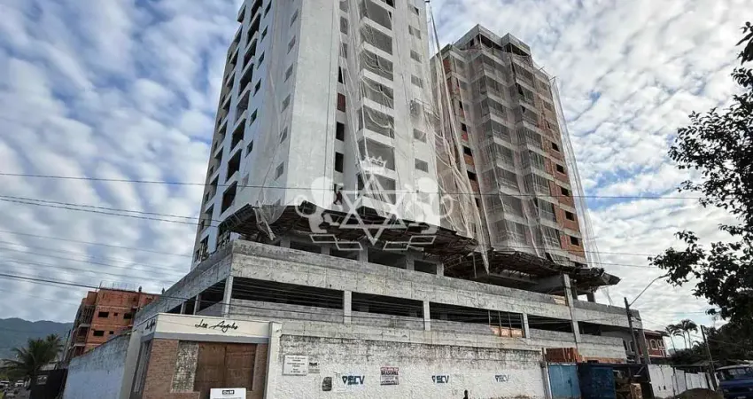 Repasse de cobertura 3 dorms c/suites com vista mar à venda, porto novo, caraguatatuba, sp