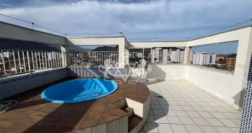 Apartamento cobertura duplex 3 dorms (1 suíte) à venda, prainha, caraguatatuba, sp