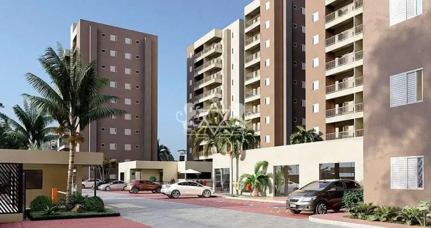 Apartamento em construção à venda, loteamento vila indaiá, caraguatatuba, sp
