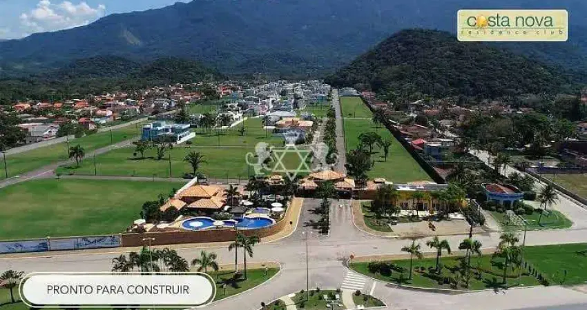 Terreno cond fechado à venda, costa nova, caraguatatuba, sp