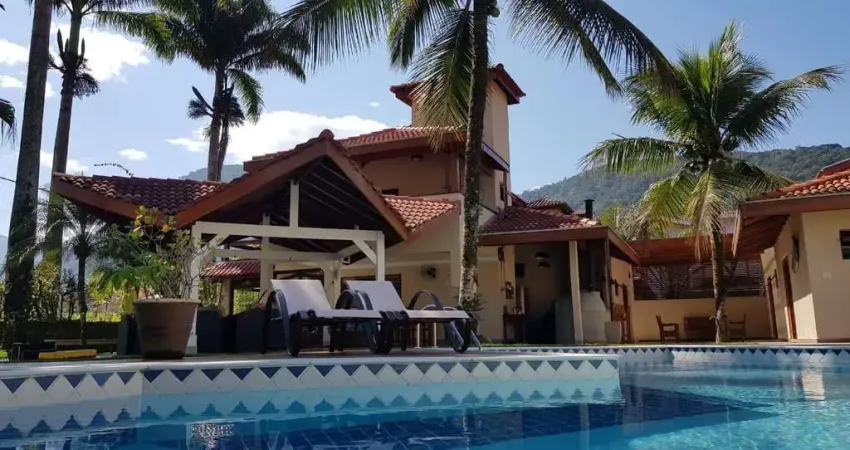 Casa em condomínio fechado com 5 quartos à venda no Tabatinga, Caraguatatuba
