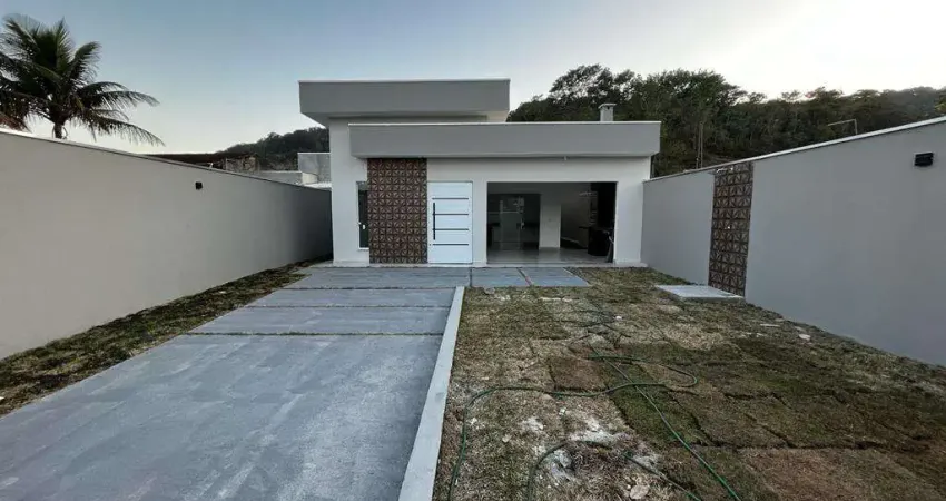 Casa nova 3 dormitorios (sendo 1 suite) a venda no massaguacu, caraguatatuba, sp - aceita financiamento