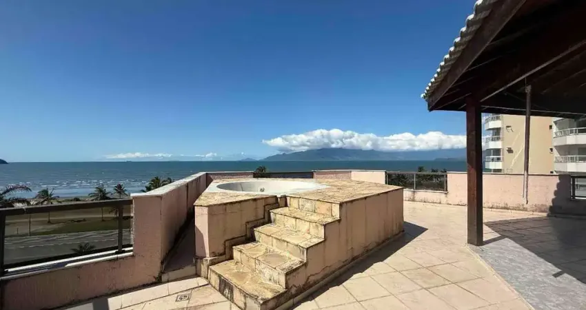 Cobertura a venda, 04 dormitorios, sendo 01 suite, spa privativo, indaia, caraguatatuba, litoral norte de sao paulo