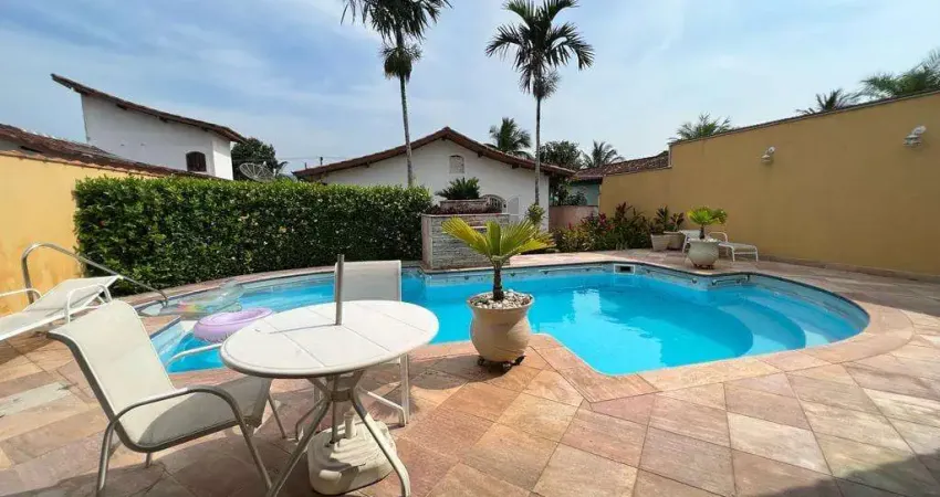 Casa a venda c/3 dorms, piscina no porto novo, caraguatatuba, sp