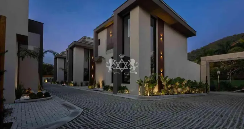 Sobrado em condominio com piscina privativa a venda, camburi, sao sebastiao, sp