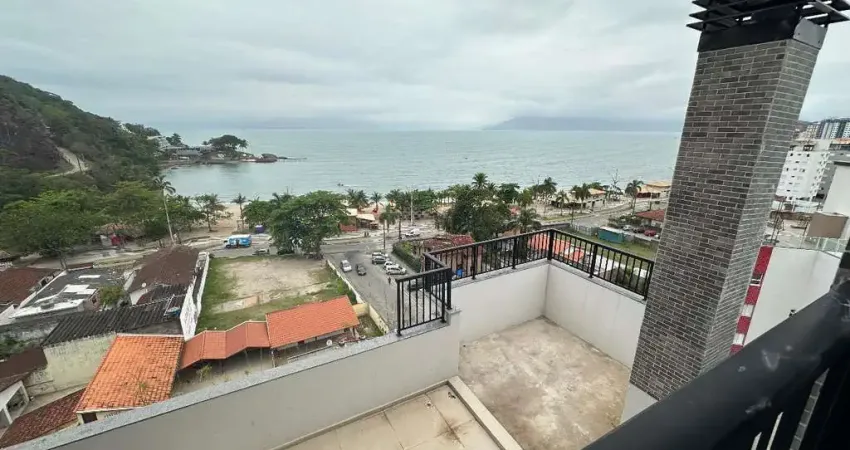 Cobertura duplex a venda vista mar, martim de sa, caraguatatuba, sp