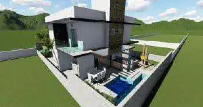 Casa na planta a venda, projeto arquitetonico moderno, bairro do indaia, litoral norte de caraguatatuba - sp.