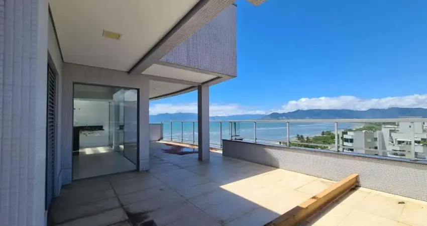 Cobertura a venda - 4 quartos, 02 suites, frente mar, indaia, caraguatatuba, sp