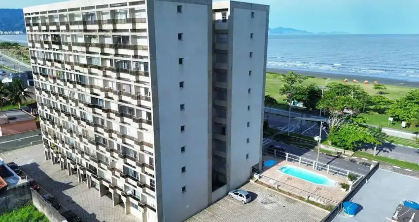 Apartamento a venda em predio frente mar, porto novo, caraguatatuba, sp