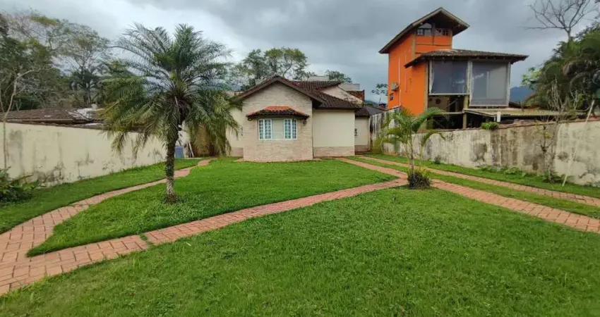 Casa a venda no condominio mar verde, praia da mococa em caraguatatuba - terreno de 420m2