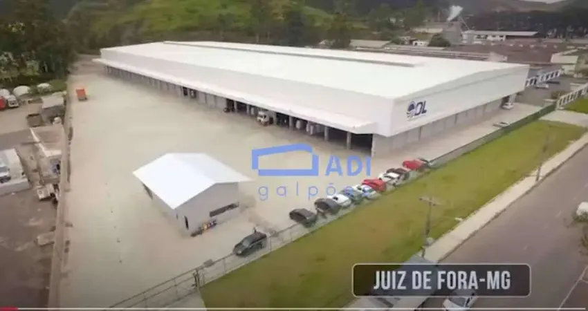 Galpão Industrial/Logístico Locação - Condomínio Fechado - 4.000 m² - Rod. BR-040 - Juiz de Fora - MG