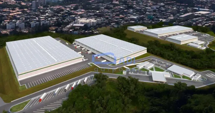 Galpão Industrial/Logístico Padrão AAA - Condomínio Fechado - Locação - 7.676 m² - Rodoanel - Taboão da Serra - SP