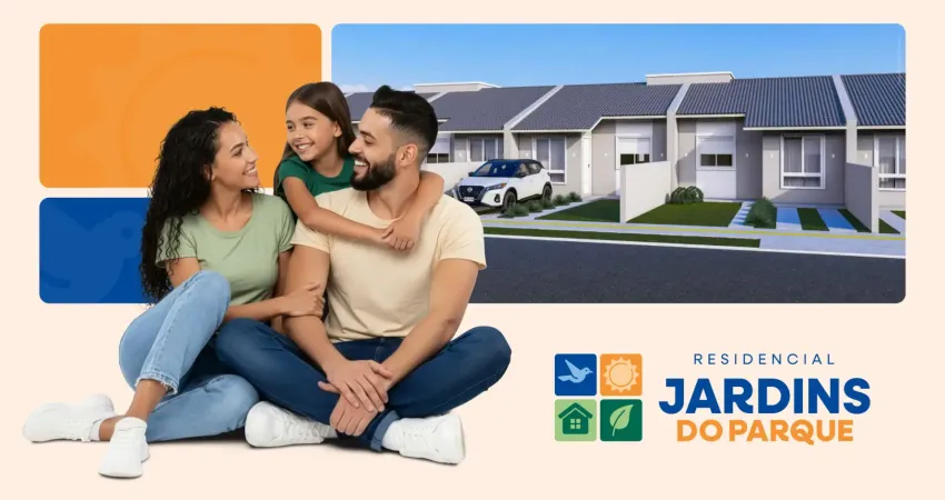 Casa a venda no sítio do sobrado de 48,51 m² privativos • 2 dormitórios, pátio e vaga para até 2 carros