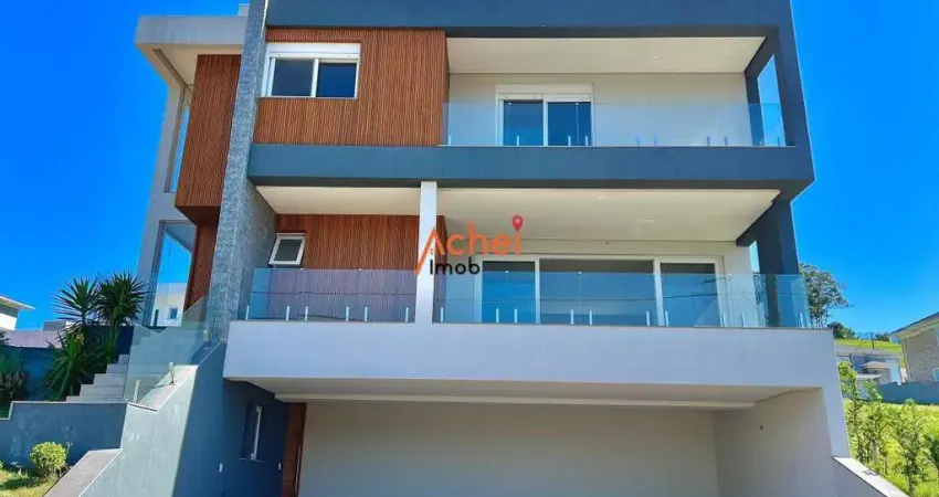 Excelente casa de 4 suítes residencal alphaville lombardia - vila nova