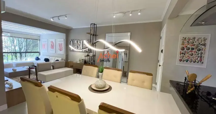 Apartamento totalmente mobiliado 03 dormitórios no chácara das pedras