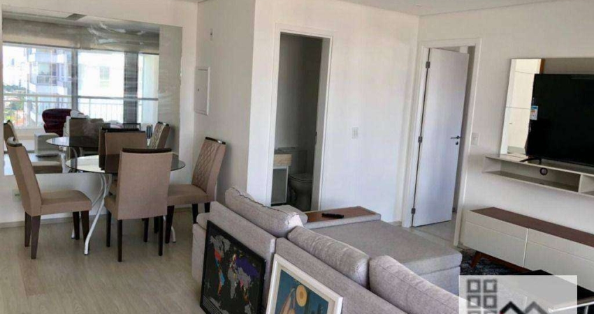 Apartamento 1 Dorm (73m²), 1 Suíte, Varanda, 2 Vagas. A 400 metros da estação do metrô Campo Belo