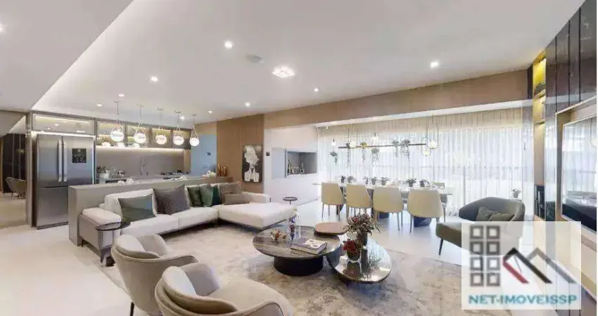 APARTAMENTO 3 DORMITÓRIOS (136m²), 3 SUÍTES, VARANDA, 2 VAGAS. PRÓXIMO DA ESTAÇÃO EUCALIPTOS DO METRÔ