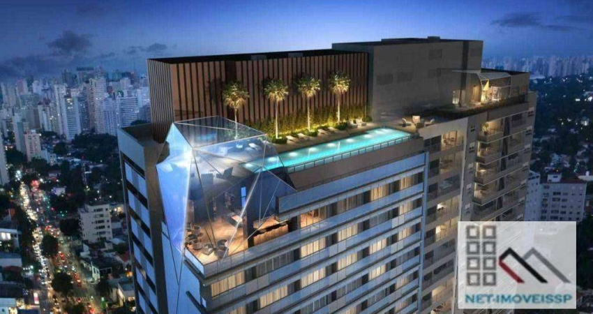APARTAMENTO 2 DORMITÓRIOS (65m²), 1 SUÍTE, TERRAÇO, 1 VAGA. A 250 METROS DA ESTAÇÃO AACD-SERVIDOR