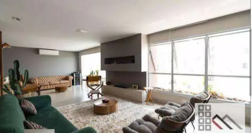 Apartamento 4 Dormitórios (200m²), 3 Suítes, Terraço, 3 Vagas. Próximo do Shopping Jardim Pamplona