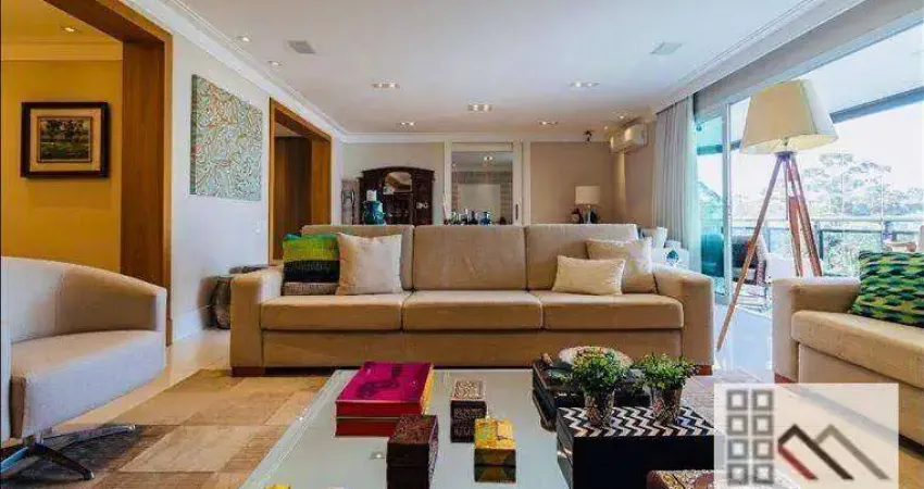 Apartamento de Alto Padrão 4 Dormitórios (350m²), 4 Suítes, Varanda, 3 Vagas. Bairro nobre da zona Sul
