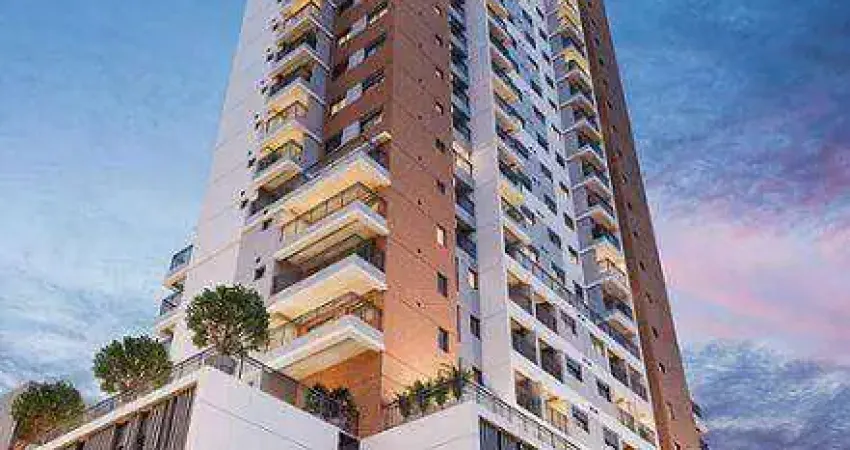 Apartamento2 Dormitórios (54,19m²),1 Suíte, Terraço, 1 Vaga. Próximo da estação Moema do metrô